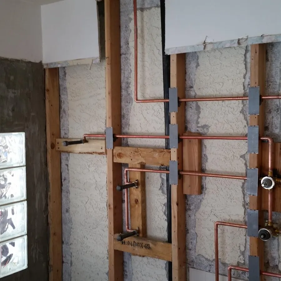 Copper pipe installation for Repiping in Guadalupe